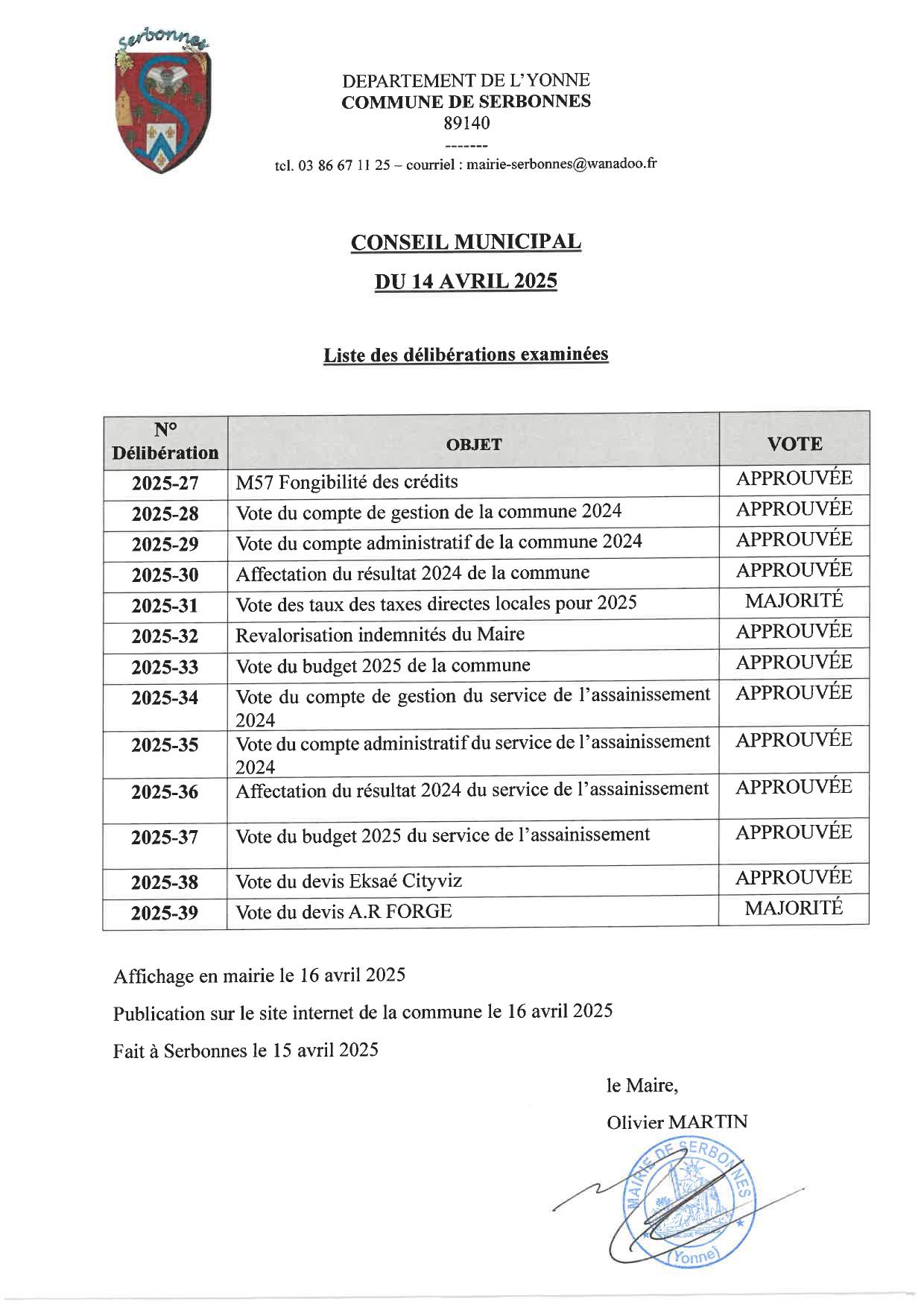 Liste bis des deliberations cm 14 04 2025 page 0001