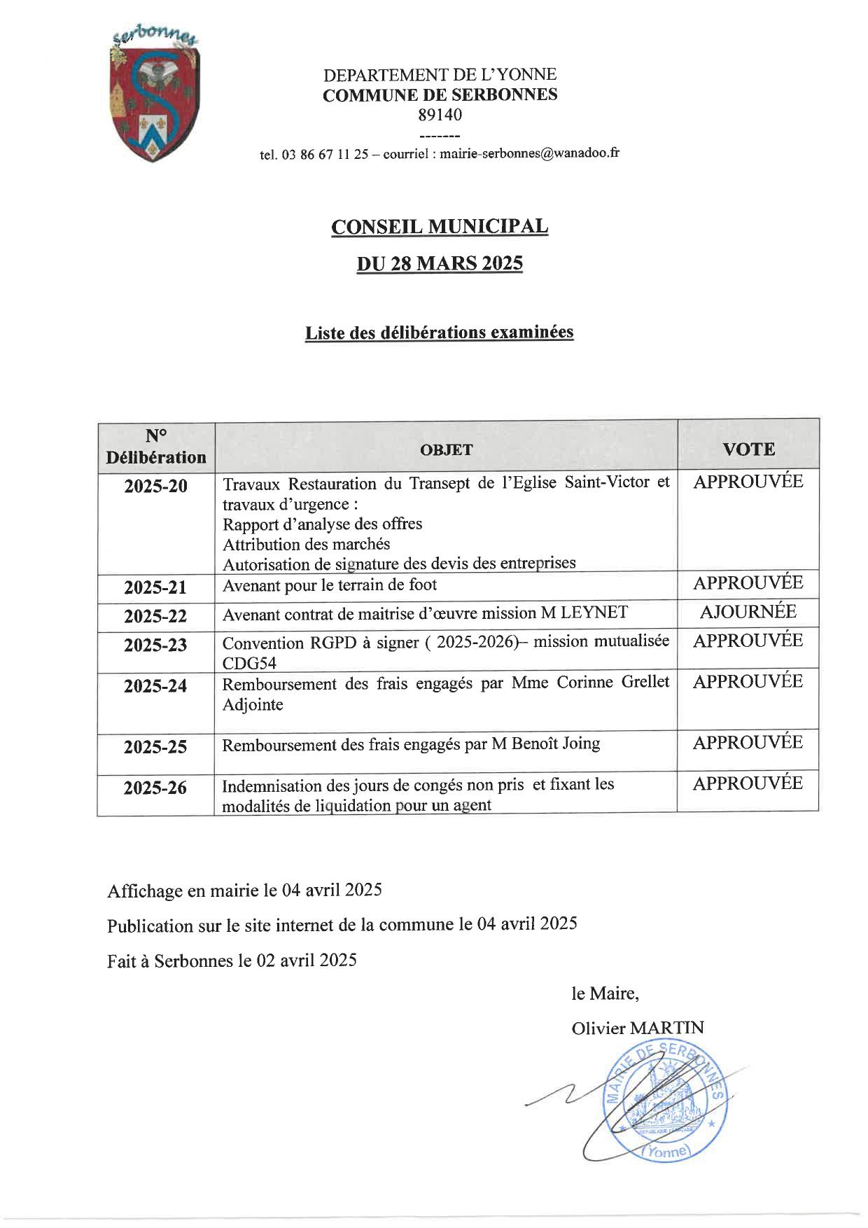 Liste deliberations cm 28 03 2025 page 0001